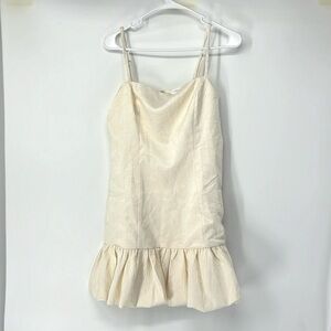 All in favor NWT bubble hem mini dress women’s medium